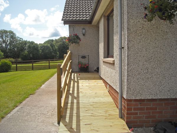 Cost of Hardwood Ramp Installation in Tacoma