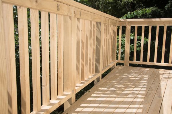 Pine Deck Installation in Tacoma